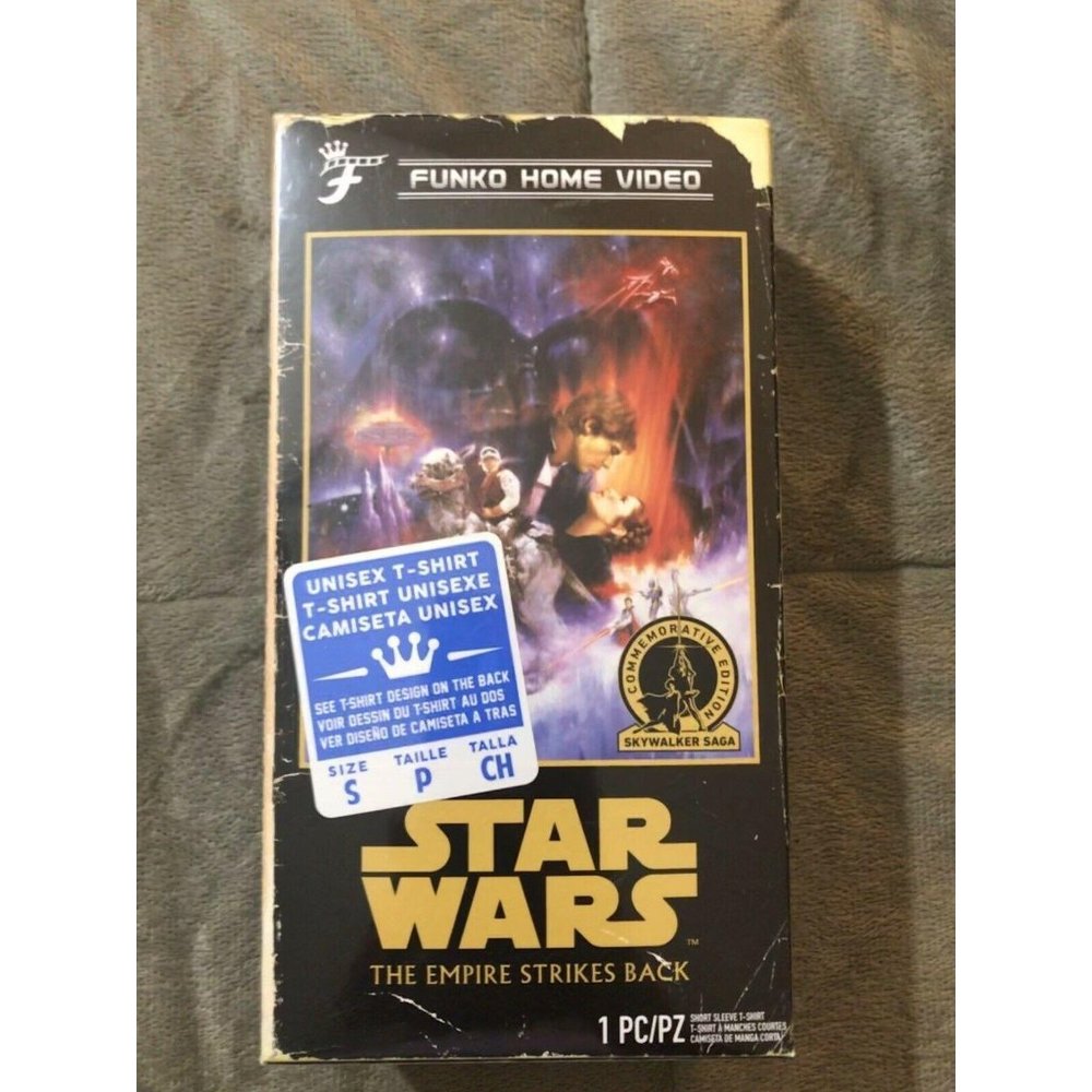 Funko StarWars Return Of The Jedi Movie Poster Graphic T-shirt SkyWalker - Small